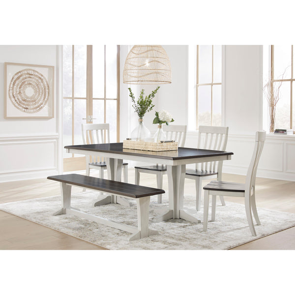 Signature Design by Ashley Darborn D796D2 6 pc Dining Set IMAGE 1