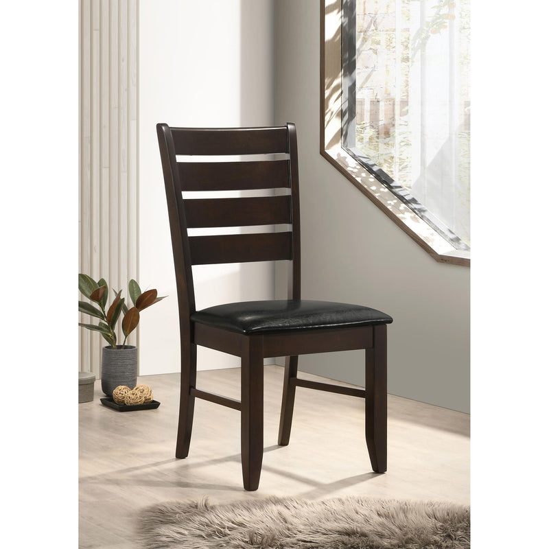 Coaster Furniture Dalila 102722 Wood Dining Side Chair - Cappuccino (Set of 2) IMAGE 9