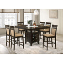  Coaster Furniture Gabriel 100438 7-Piece Counter Height Dining Set IMAGE 1