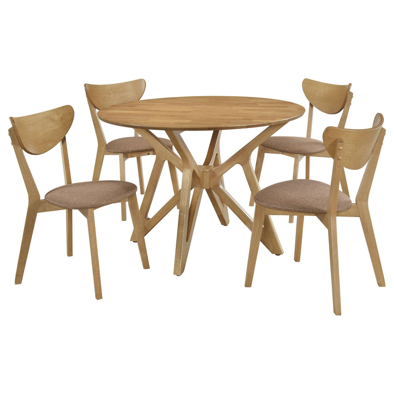  Coaster Furniture Elowen 108440-S5 5 pc Dining Set IMAGE 2