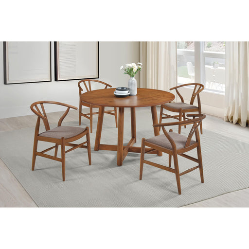  Coaster Furniture Dinah 108471-S5 5 pc Dining Set IMAGE 1
