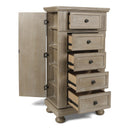 New Classic Furniture Allegra 5-Drawer Chest B2159-079 IMAGE 3