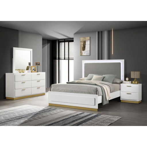  Coaster Furniture Caraway 224771KE-S4 6 pc King Panel Bedroom Set IMAGE 1