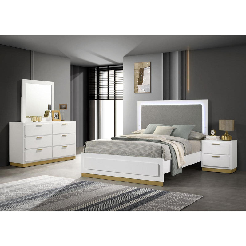  Coaster Furniture Caraway 224771KW-S4 6 pc California King Panel Bedroom Set IMAGE 1