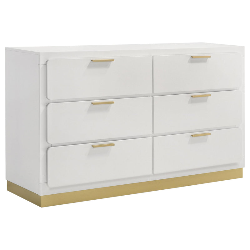  Coaster Furniture Caraway 224771KW-S4 6 pc California King Panel Bedroom Set IMAGE 4