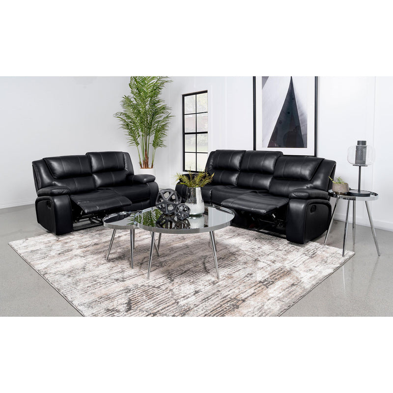  Coaster Furniture Camila 610244-S2 2 pc Reclining Living Room Set IMAGE 2