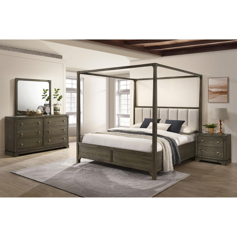  Coaster Furniture Gran Park 224931Q-S4 6 pc Queen Canopy Bedroom Set IMAGE 1