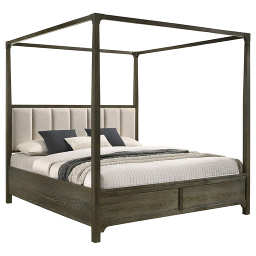  Coaster Furniture Gran Park 224931Q-S4 6 pc Queen Canopy Bedroom Set IMAGE 2