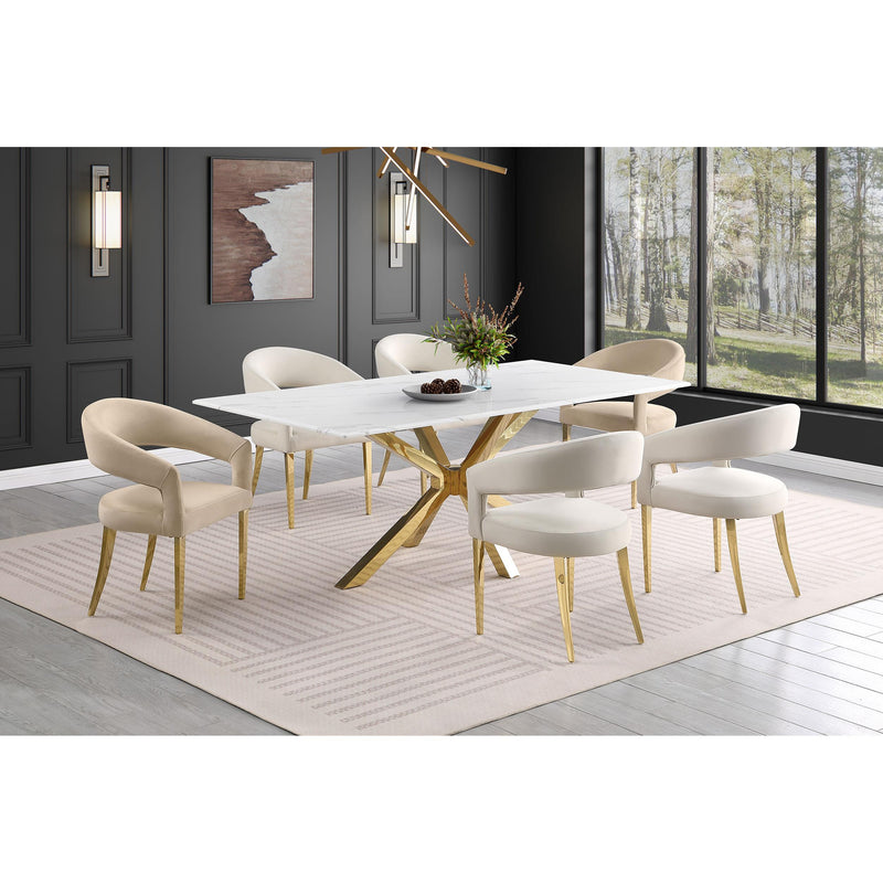 Coaster Furniture Venera 7 pc Dining Set IMAGE 1