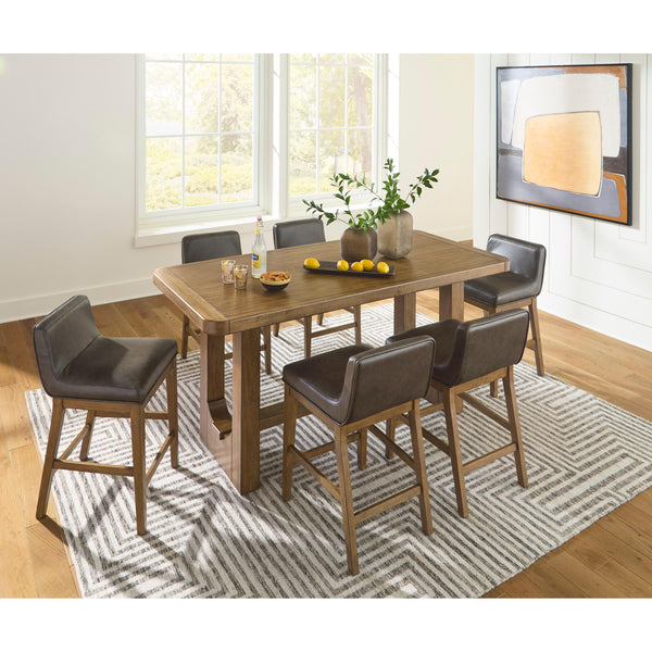 Signature Design by Ashley Cabalynn D974 7 pc Counter Height Dining Set IMAGE 1