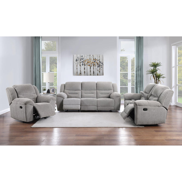 Coaster Furniture Gilson 602551-S3 3 pc Reclining Living Room Set IMAGE 1