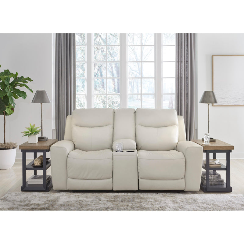 Signature Design by Ashley Mindanao U59505 2 pc Power Reclining Living Room Set - Coconut IMAGE 4