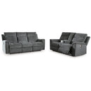 Signature Design by Ashley Barnsana 33202U1 2 pc Power Reclining Living Room Set IMAGE 2