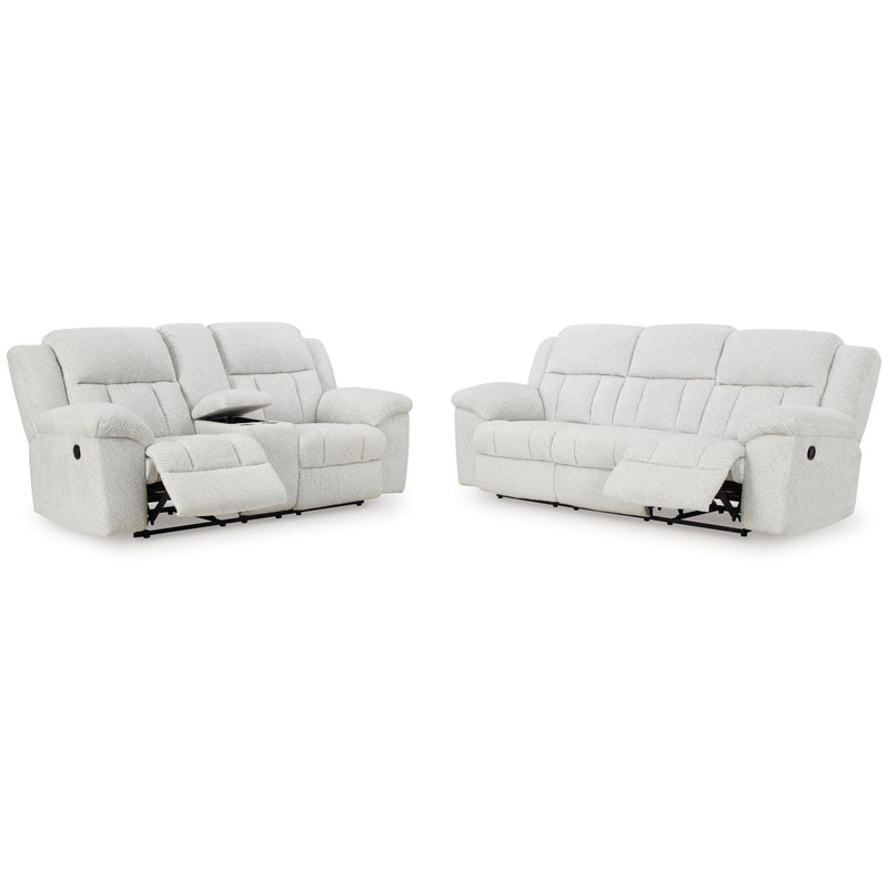  Signature Design by Ashley Frohn 37405U1 2 pc Reclining Living Room Set IMAGE 3