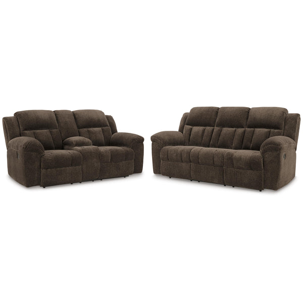  Signature Design by Ashley Frohn 37407U1 2 pc Reclining Living Room Set IMAGE 1