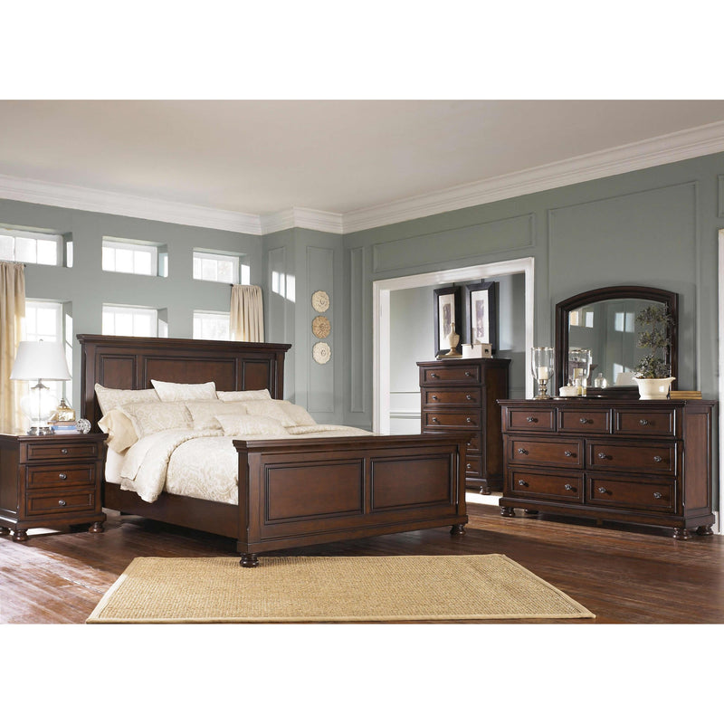 Millennium Porter B697B37 6 pc King Panel Bedroom Set IMAGE 1