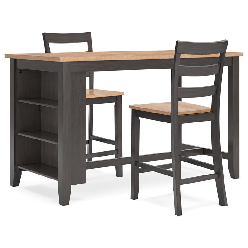  Signature Design by Ashley Gesthaven D396D3 5 pc Counter Height Dining Set IMAGE 1