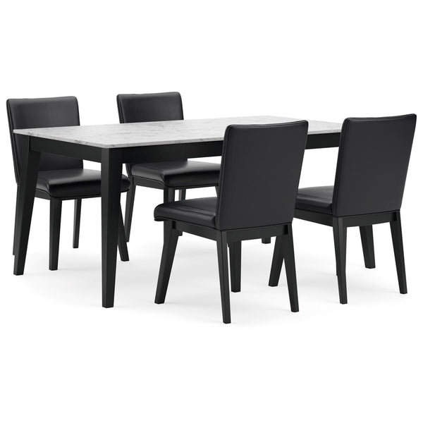  Signature Design by Ashley Jettaya D494D1 5 pc Dining Set IMAGE 1