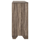  Coaster Furniture Kauffman 204193 6-Drawer Dresser - Washed Taupe IMAGE 4