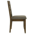 Coaster Furniture Alston 106382 Wood Dining Side Chair - Knotty Nutmeg (Set of 2) IMAGE 7