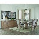 Coaster Furniture Florence 180205 4-door Dining Sideboard Buffet Cabinet - Rustic Honey IMAGE 4