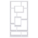 Coaster Furniture Corey 800157 71-inch 8-shelf Bookshelf - White IMAGE 2