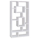  Coaster Furniture Corey 800157 71-inch 8-shelf Bookshelf - White IMAGE 5