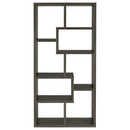 Coaster Furniture Theo 800510 71-inch 7-shelf Bookshelf - Weathered Grey IMAGE 2
