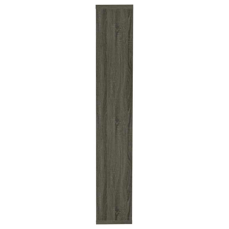 Coaster Furniture Theo 800510 71-inch 7-shelf Bookshelf - Weathered Grey IMAGE 4
