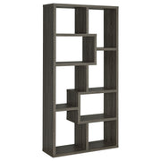Coaster Furniture Theo 800510 71-inch 7-shelf Bookshelf - Weathered Grey IMAGE 5