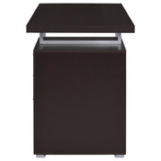 Coaster Furniture Brennan 800519 47-inch 3-Drawer Office Computer Desk - Cappuccino IMAGE 5