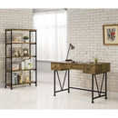  Coaster Furniture Analiese 801541 47-inch 3-Drawer Writing Desk - Rustic Nutmeg IMAGE 7