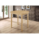  Coaster Furniture Bucknell 130006 3-piece Round Drop Leaf Dining Table Set - Natural IMAGE 14