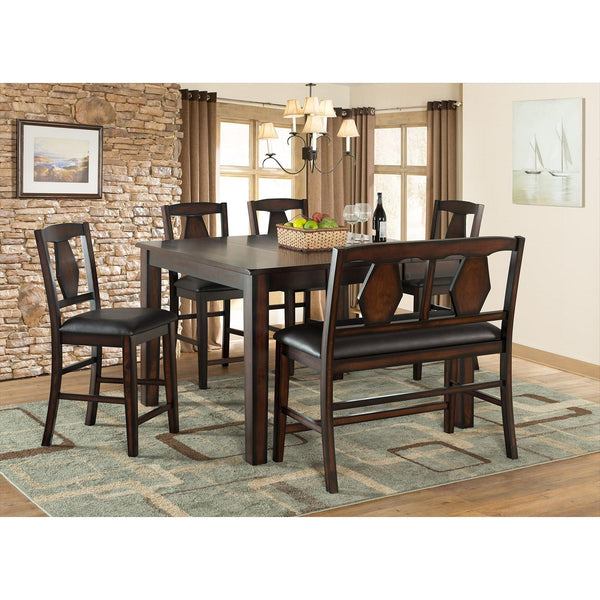 Vilo Home Tuscan Hills 2300 6 pc Counter Height Dining Set IMAGE 1