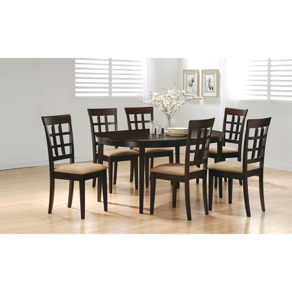  Coaster Furniture Gabriel 100770-S7 7 pc Dining Set IMAGE 1