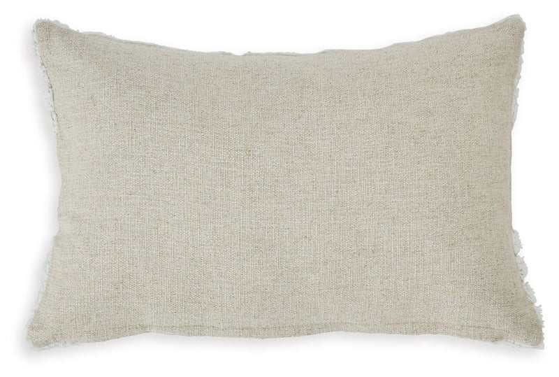 Farissen - Pillow (Set of 4) - White / Tan