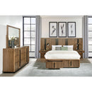 Coaster Furniture Terrace 224900Q-S5P 7 pc King Wall Panel Bedroom Set IMAGE 1