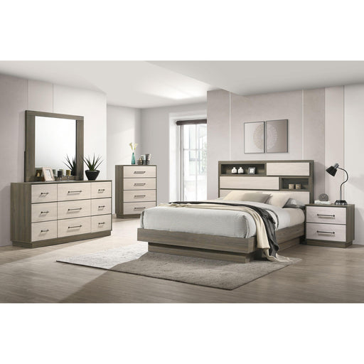 Coaster Furniture Fenwick 224981Q-S5 7 pc Queen Bookcase Bedroom Set IMAGE 1