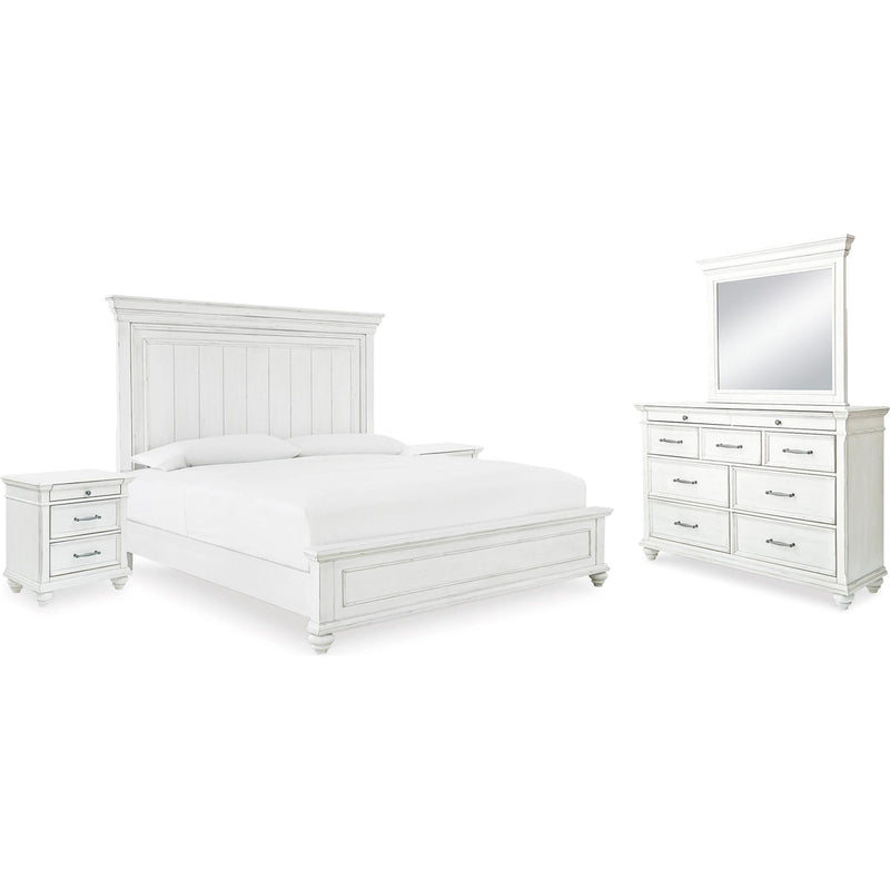  Benchcraft Kanwyn B777B28 7 pc Queen Panel Bedroom Set IMAGE 1