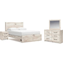  Signature Design by Ashley Lawroy B2310B41 6 pc Queen Panel Bedroom Set IMAGE 1