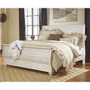  Signature Design by Ashley Willowton B267B42 6 pc King Sleigh Bedroom Set IMAGE 2