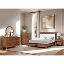  Furniture of America Hepburne FM74000WN-Q-ST-5PC-C 7 pc Queen Storage Bedroom Set IMAGE 1