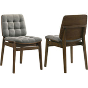  Coaster Furniture Decker 193951WAL-S7E 7 pc Dining Set IMAGE 3