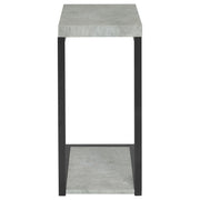 Coaster Furniture Beck 902933 Engineered Wood C-Shape Sofa Side Table - Cement IMAGE 4