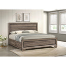  Coaster Furniture Kauffman 204190KE Wood Eastern King Storage Panel Bed - Washed Taupe IMAGE 9