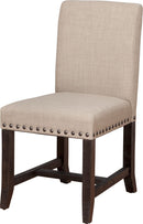 Yosemite - Upholstered Dining Chair (Set of 2) - Beige / Cafe