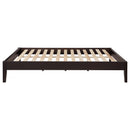  Coaster Furniture Hounslow 300555KE Eastern King Universal Platform Bed - Cappuccino IMAGE 5