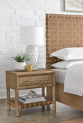Dorsey - One Drawer USB-Charging Nightstand