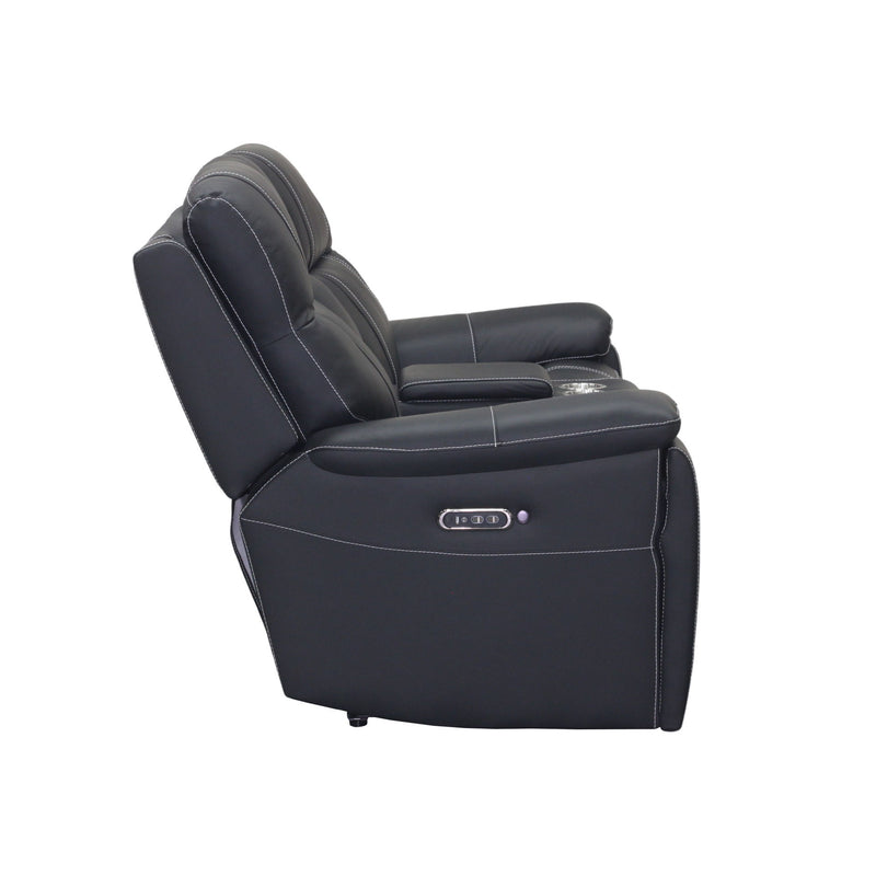 Hartley - Reclining Console Loveseat