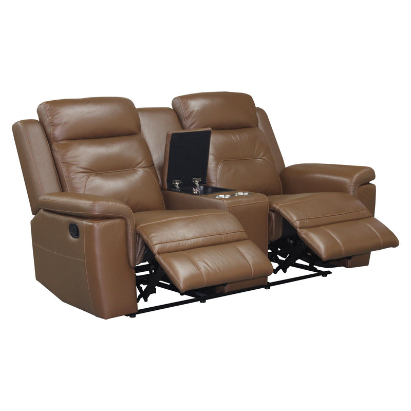 Keldon - Reclining Console Loveseat